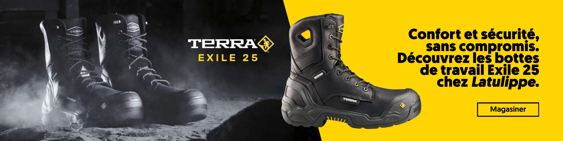 Terra Exile 25 - Bottes de travail